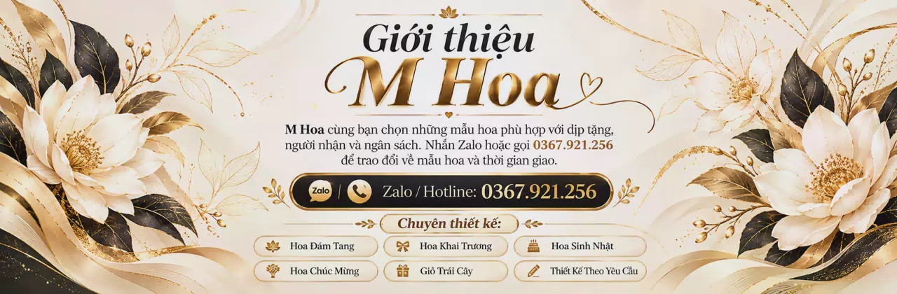 Ảnh bìa Shop hoa tươi Xã Kỳ Anh Hà Tĩnh - Tư vấn mẫu hoa hợp ngân sách